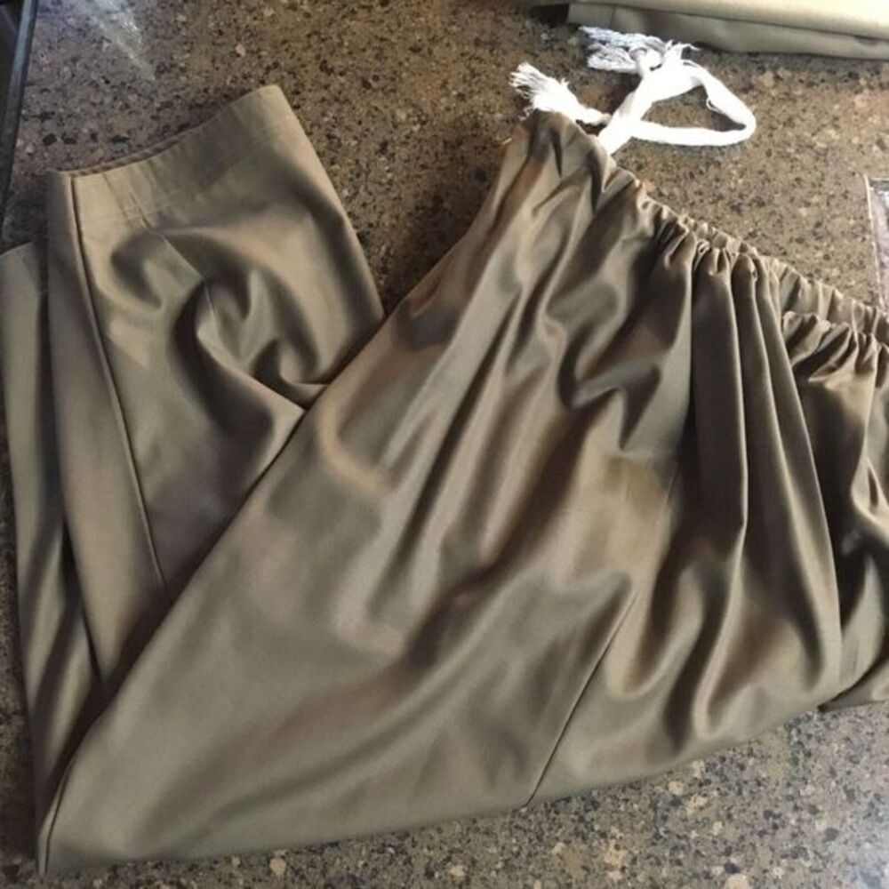 Olive Green Shwar Khameez With Matching Pants Size Large‎ - Picture 3 of 3